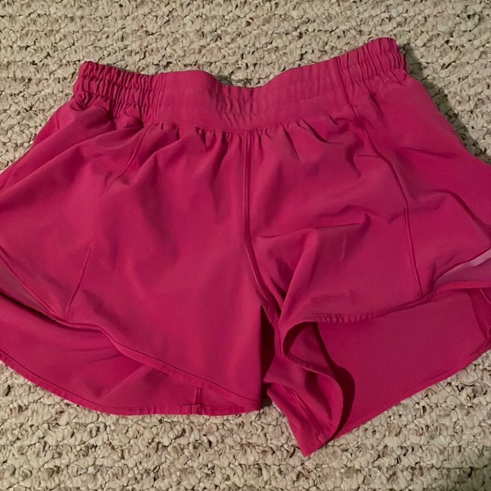 Sonic Pink Lululemon Shorts